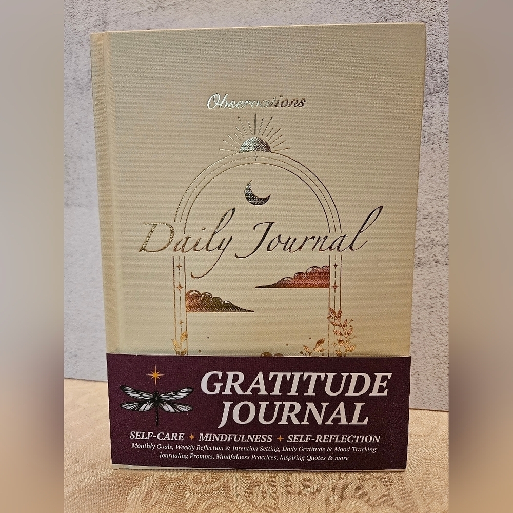 Gratitude Journal for Women & Men - Daily Mental Health Journal for Self-care